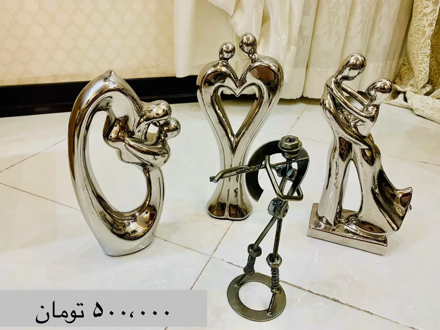 مجسمه و گلدان و وسایل تزیینی|مجسمه، تندیس، ماکت|قم, دانش|دیوار