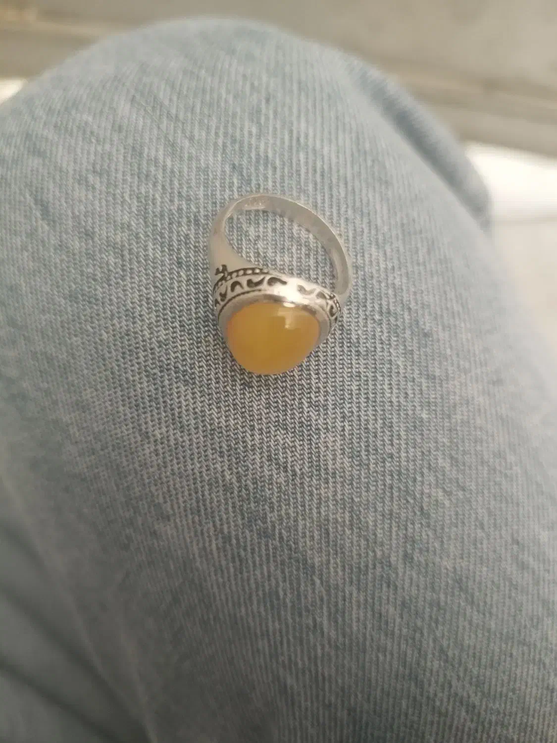 انگشتر عقیق نقره|جواهرات|بروجن, |دیوار