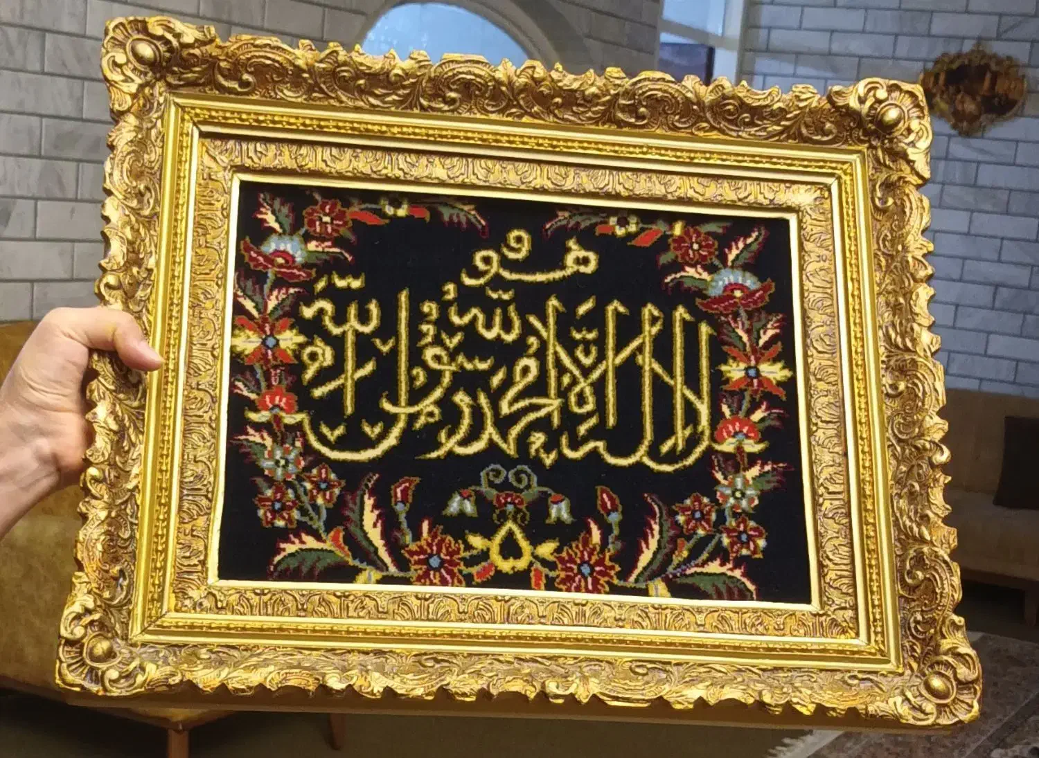 تابلو فرش|تابلو فرش|قم, باجک یک|دیوار