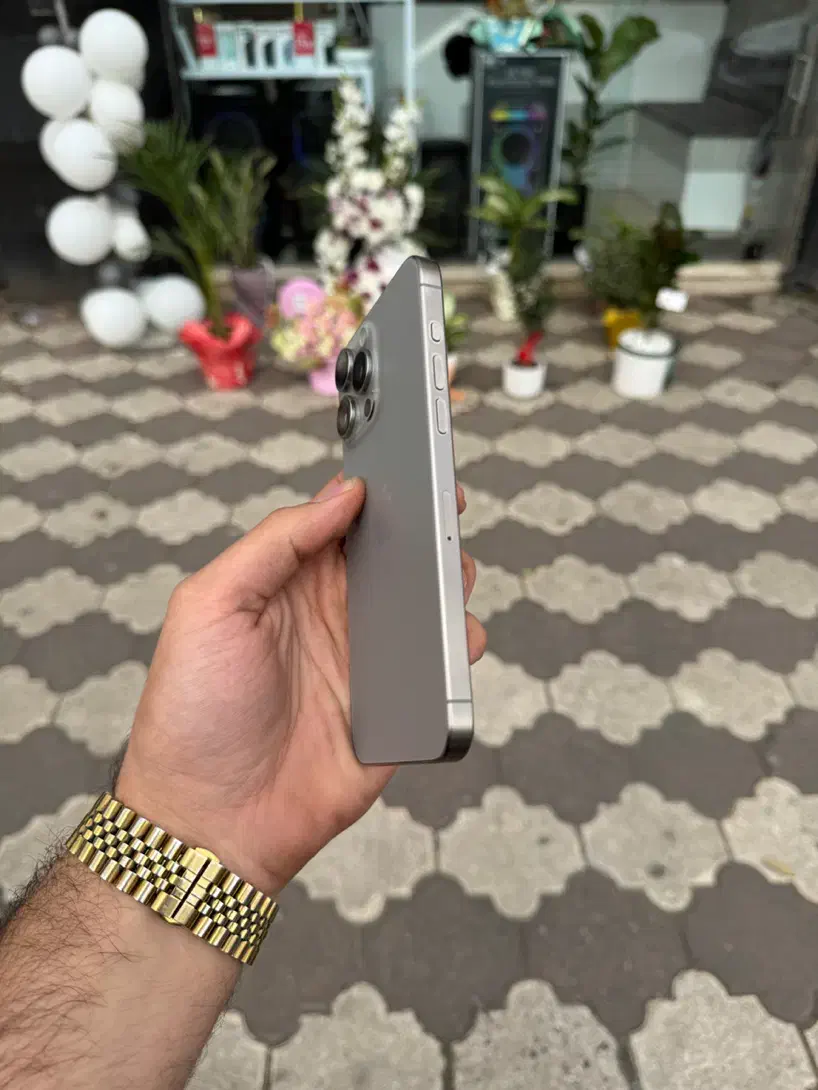 iPhone 15 ProMax 256G ZAA/ BATTERY 100%|موبایل|رشت, دیلمان|دیوار