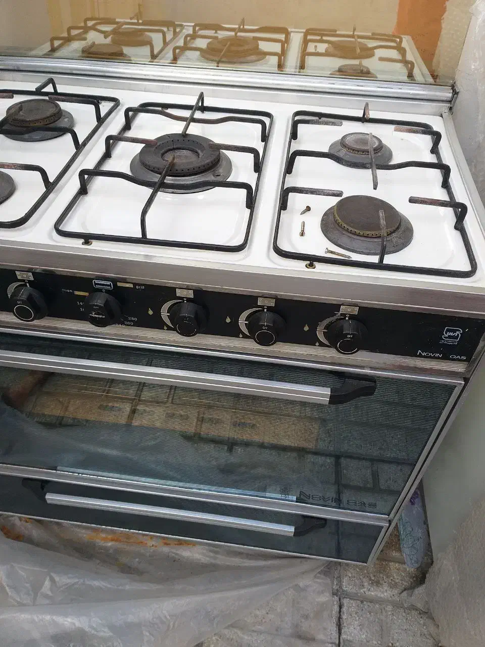 نوین گاز پنج شعله|اجاق گاز و لوازم برقی پختوپز|ساری, |دیوار