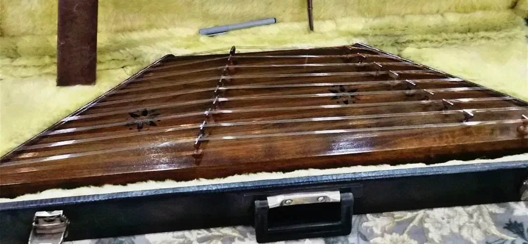 سنتور تک مهر دست ساز|سازهای سنتی|تهران, امام زاده حسن|دیوار