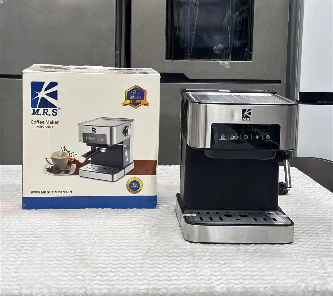 اسپرسوساز M.R.S مدل 6866 ام آر اس فروش اقساطی|سماور، چایساز، قهوهساز|خرمآباد, |دیوار