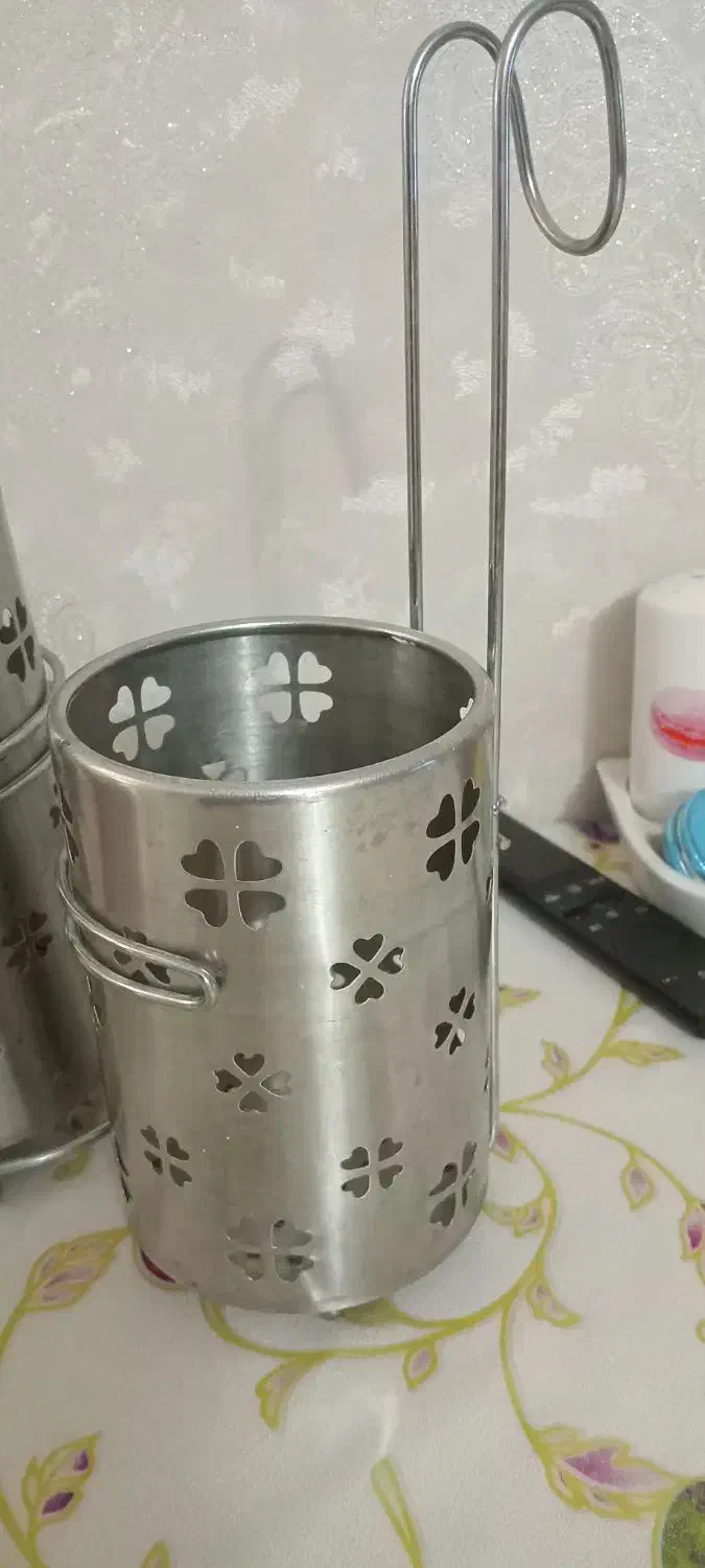 جاقاشقی آبچکان استیل دوتایی با آویز|آب‌چکان و نظم‌دهنده ظروف|تهران, گمرک|دیوار