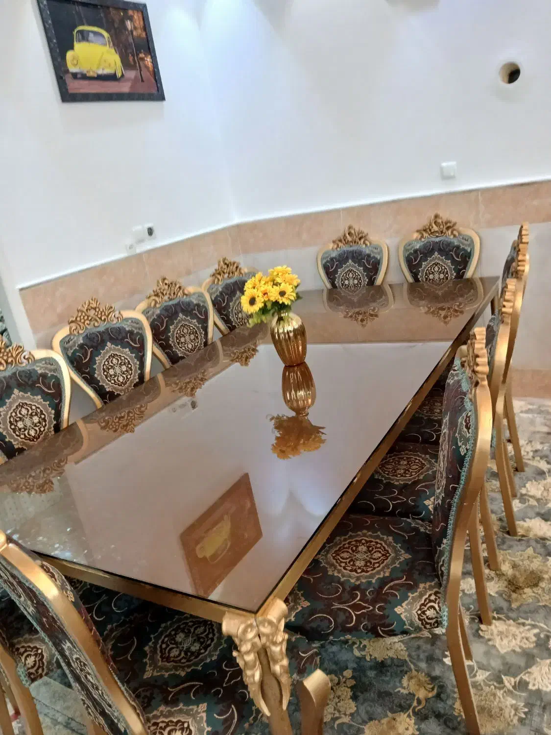 میز ناهار خوری|میز و صندلی غذاخوری|قم, کلهری|دیوار