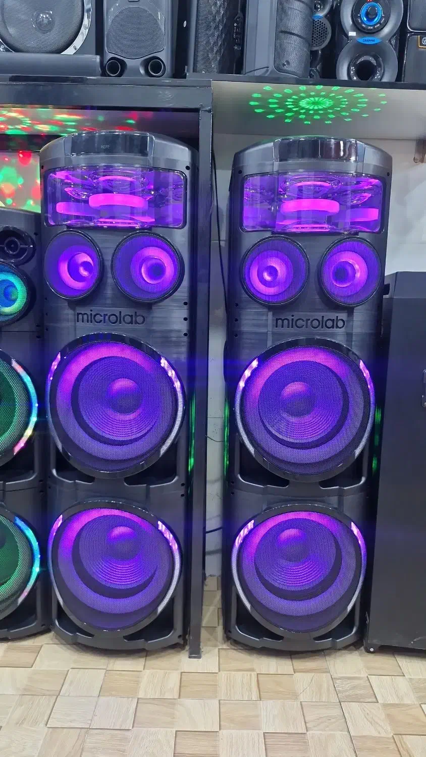 اسپیکر دوقلو خانگی|سیستم صوتی خانگی|برازجان, |دیوار