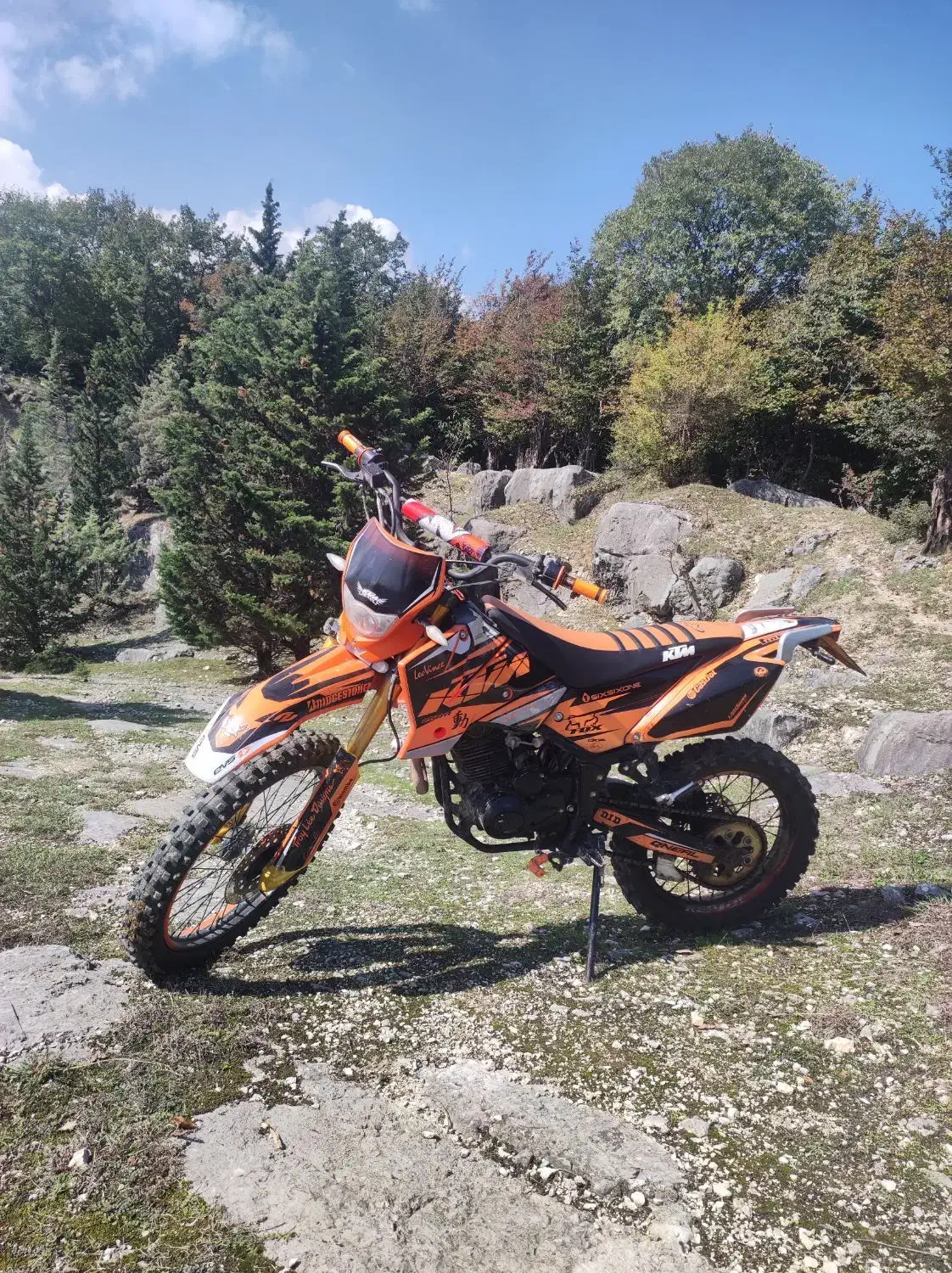 فروش موتور تریل 250|موتورسیکلت|چالوس, |دیوار