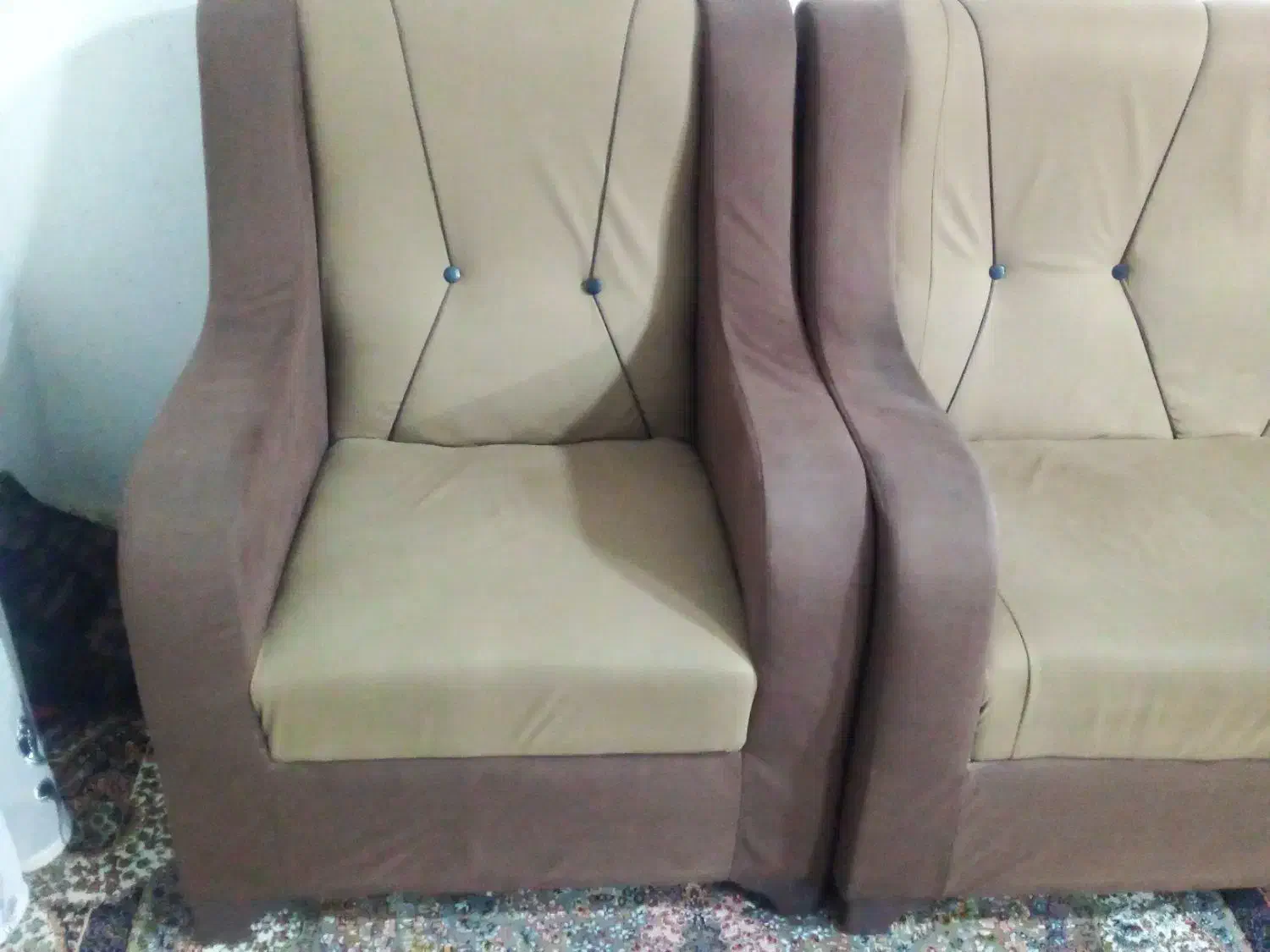 مبل ۷نفره|مبلمان خانگی و میز عسلی|شیروان (خراسان), |دیوار