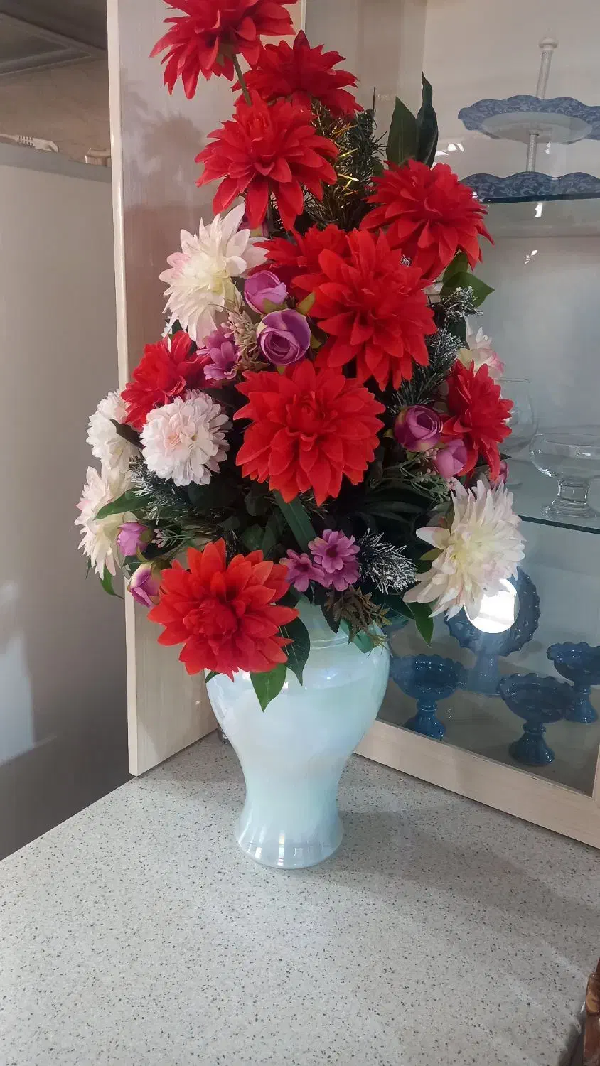 گل ها|گل مصنوعی|کرمان, |دیوار