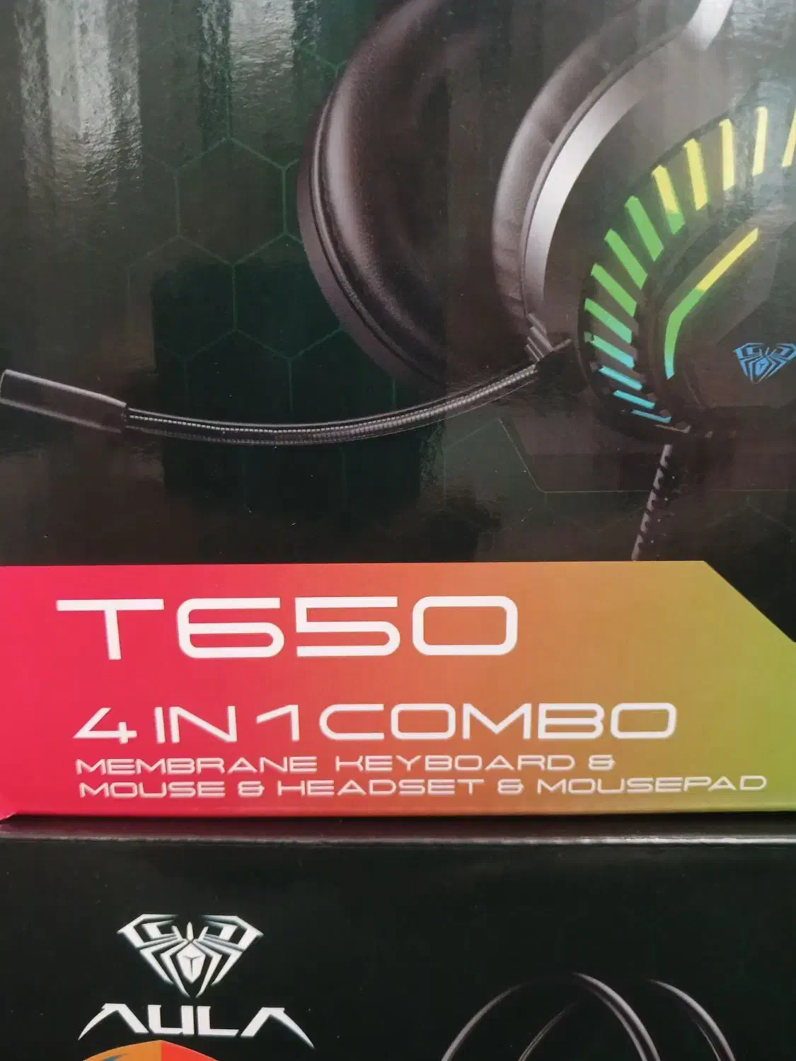 پک گیمینگ موس کیبورد هدست و پد موس aula t650|قطعات و لوازم جانبی رایانه|قم, شهرک مهدیه (مدرس)|دیوار