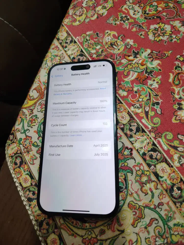 آیفون ۱۶نرمال ۲۵۶ مشکی|موبایل|ایرانشهر, |دیوار
