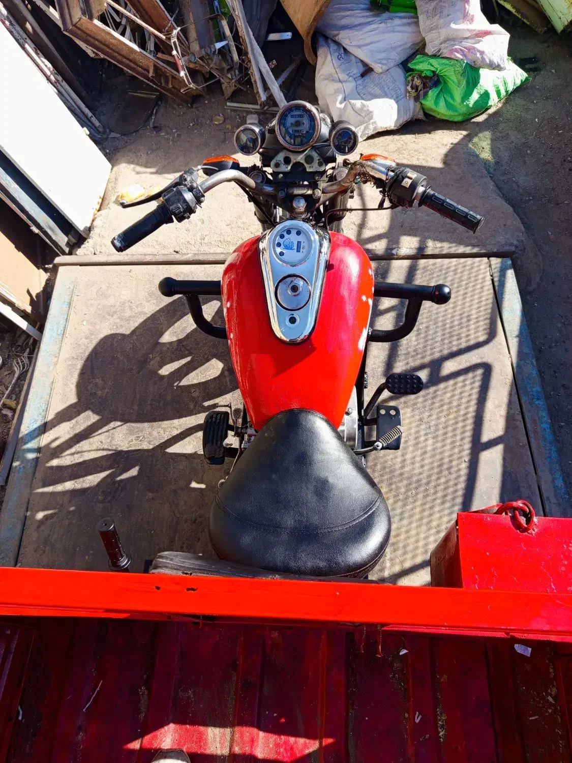 موتور سه چرخ زرنج مدل 92|موتورسیکلت|مشهد, سیس‌آباد|دیوار