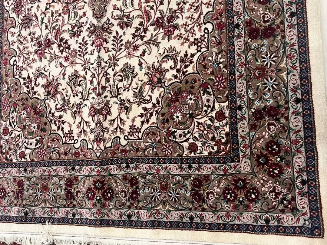 فرش 6متری دستبافت تمام گلها نقشه ابریشم نقشه بیجار|فرش|اندیشه, اندیشه فاز ۱|دیوار