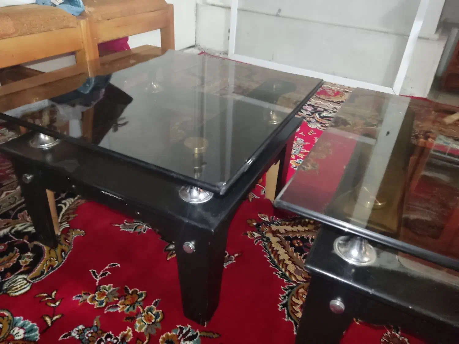 میز جلو مبلی و عسلی (۲عدد)|مبلمان خانگی و میز عسلی|نقده, |دیوار