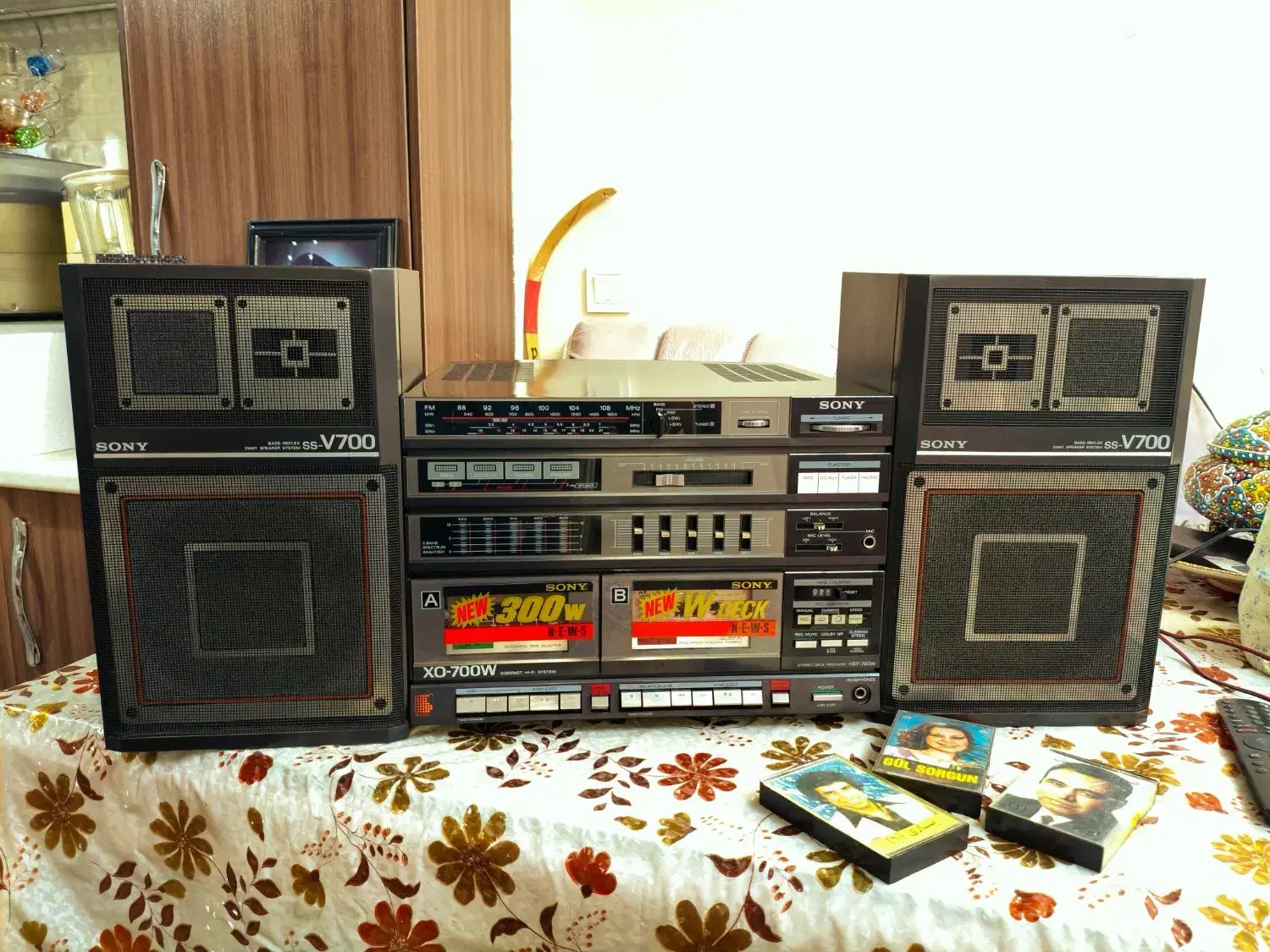 رادیو ظبط حرفه ایی وات بالا سونی ژاپن|سیستم صوتی خانگی|تهران, آهنگ|دیوار