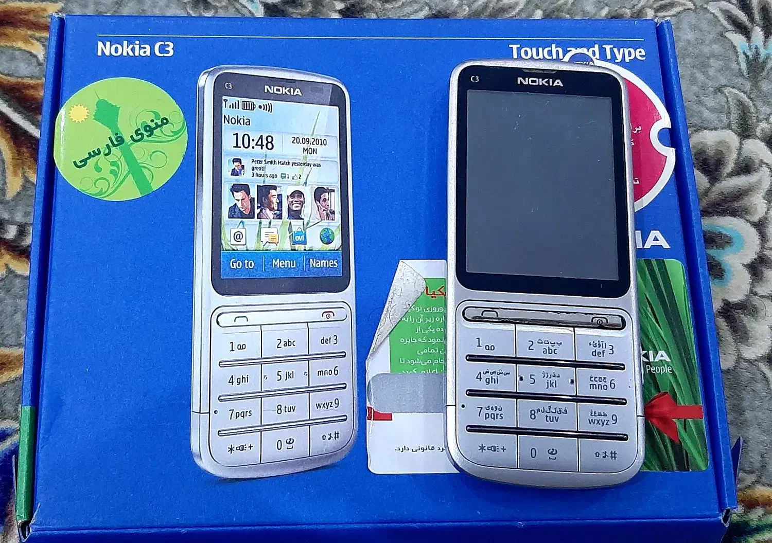 گوشی نوکیا c3|موبایل|ری, صفاییه (چشمه علی)|دیوار