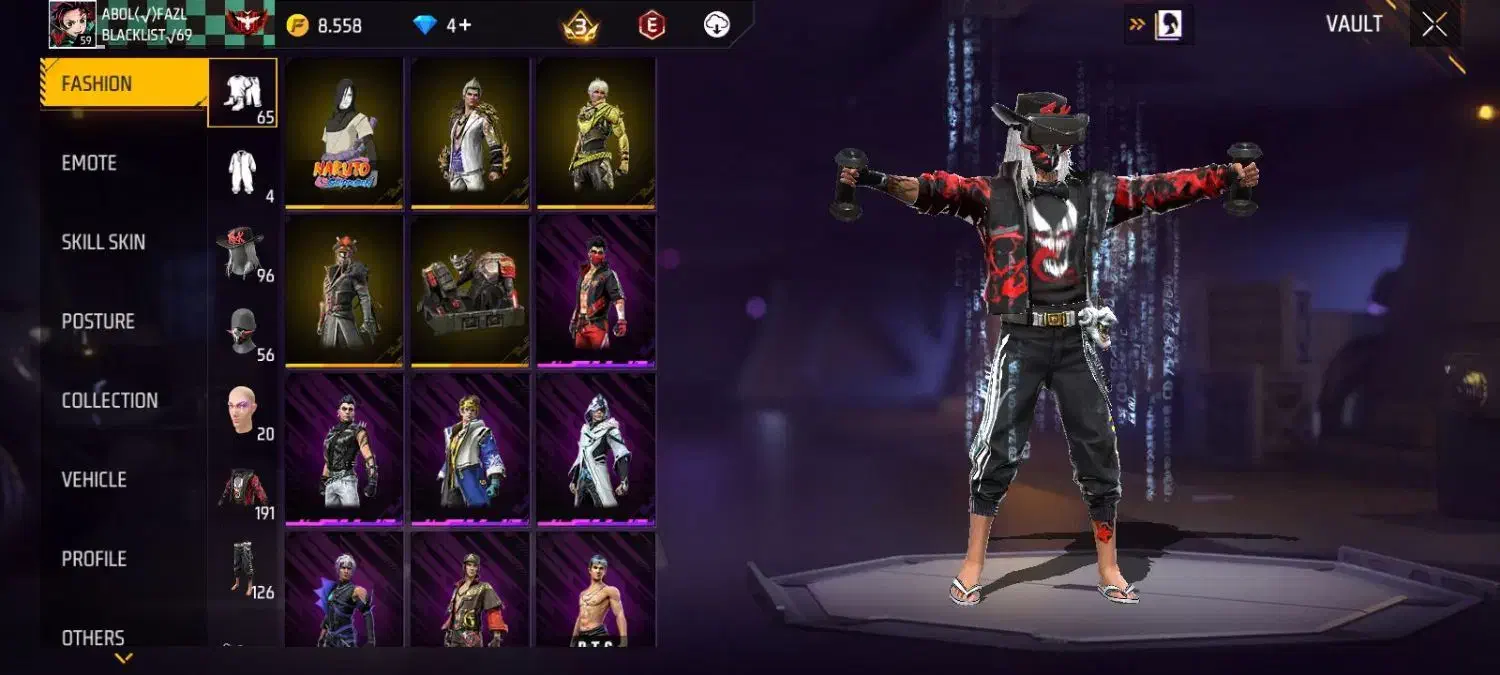 اکانت فری فایر|کنسول، بازی ویدئویی و آنلاین|خوی, |دیوار