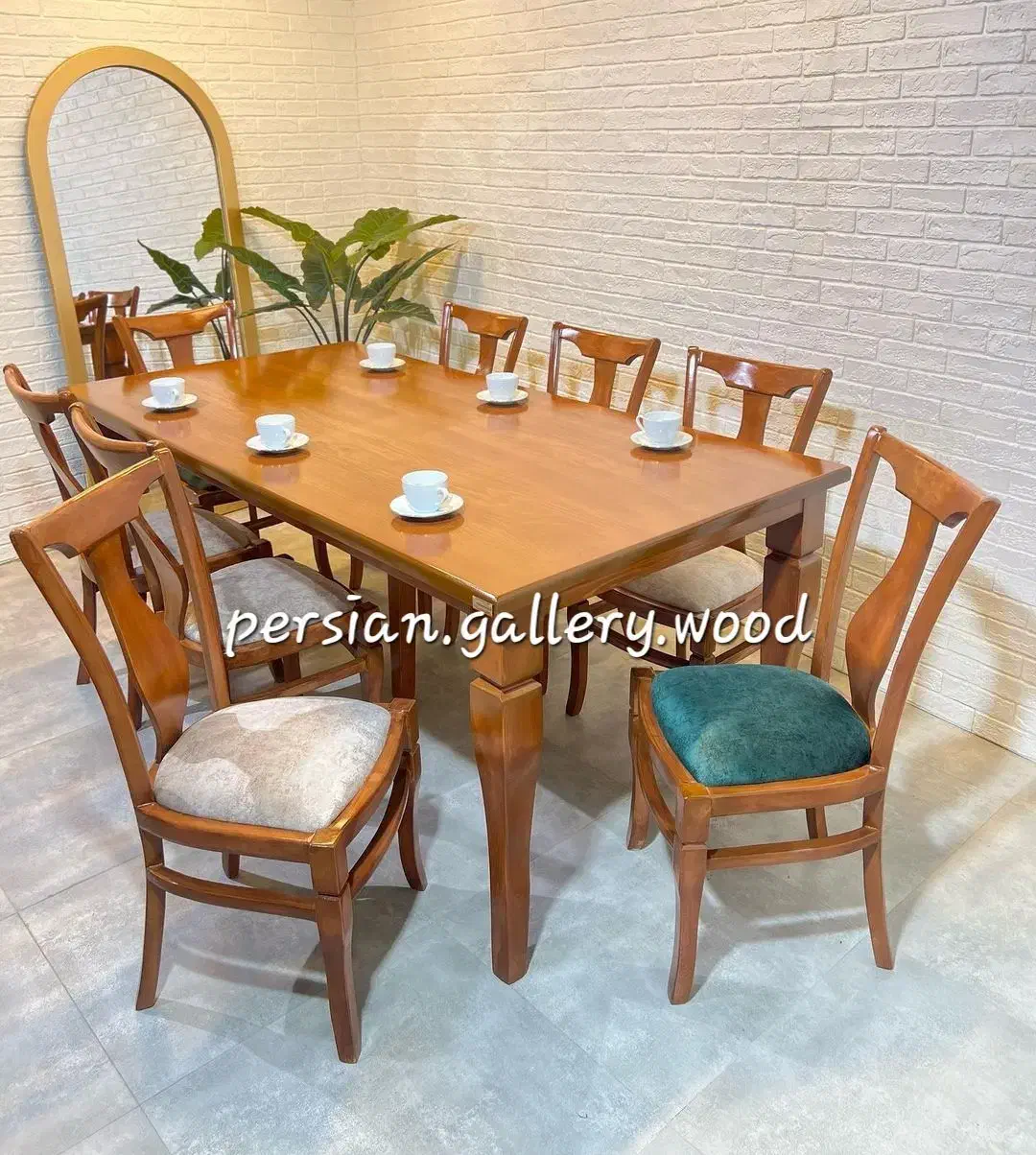 زالونیا میز ناهارخوری گابریل میز و صندلی استاندارد|میز و صندلی غذاخوری|تهران, هفت حوض|دیوار