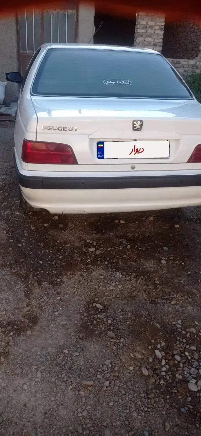 پژو پارس سفید مدل 1397|خودرو سواری و وانت|زابل, |دیوار