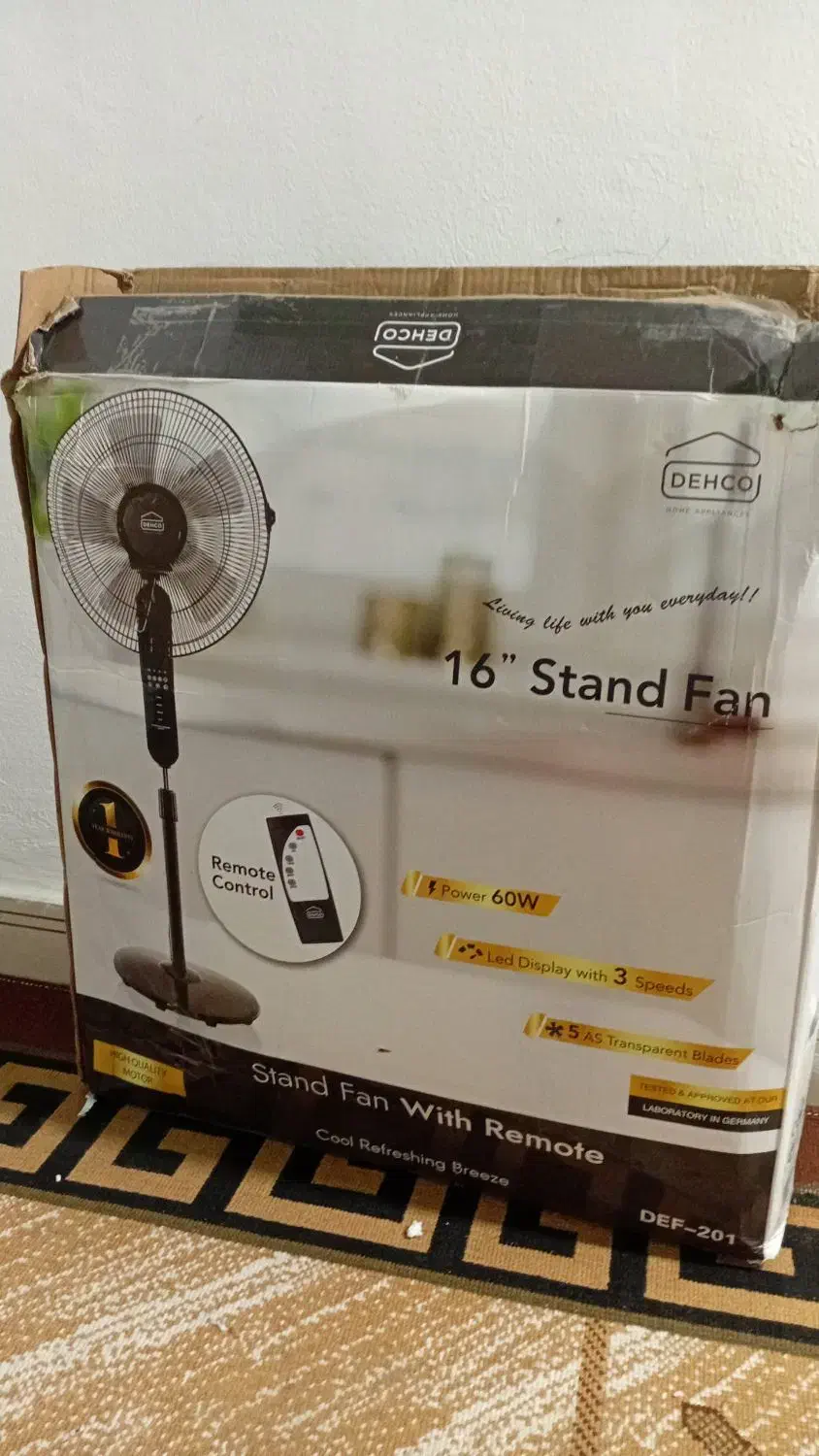 یک عدد پنکه ایستاده بفروش میرسد|پنکه و تصفیهکنندهٔ هوا|بندرعباس, |دیوار