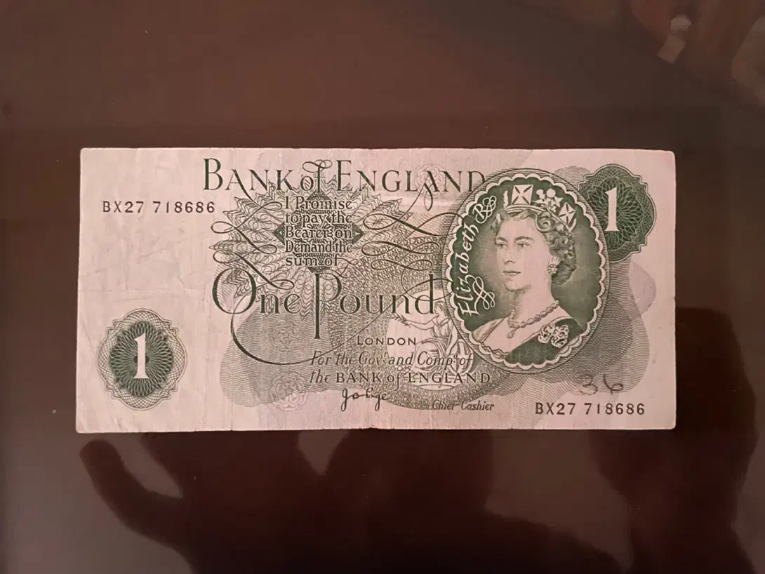 اسکناس پوند کلکسیونی|کلکسیون سکه، تمبر، اسکناس|بیرجند, |دیوار