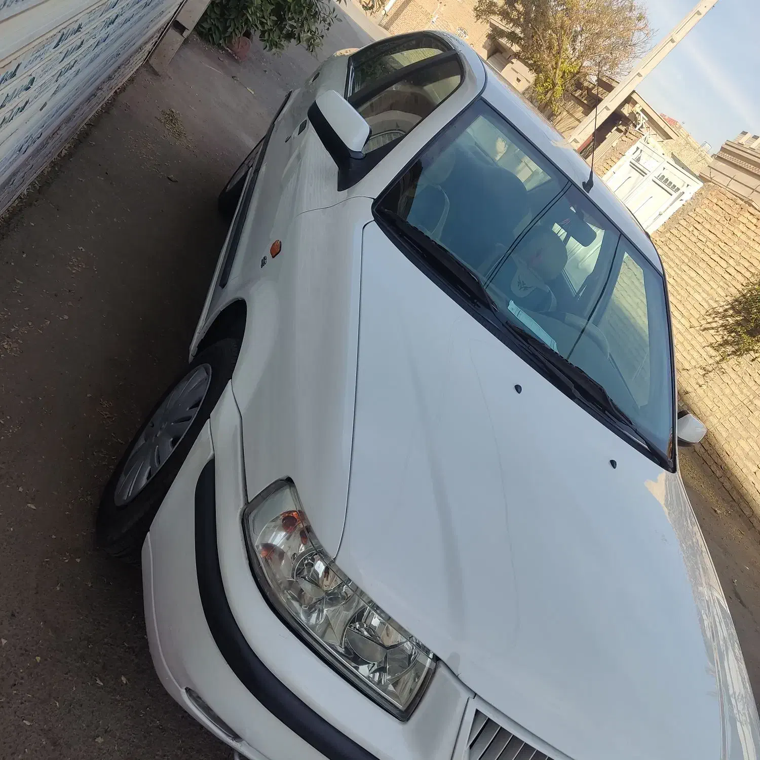 سمند93 بی رنگ و ضربه|خودرو سواری و وانت|یزد, |دیوار