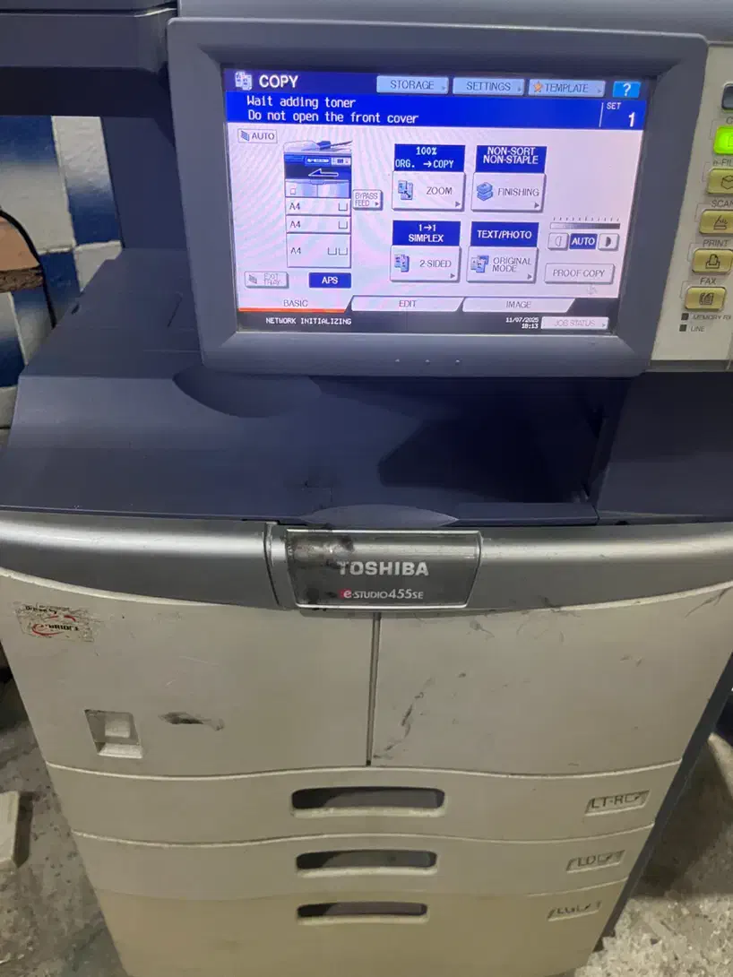 فتوکپی توشیبا ۴۵۵|پرینتر، اسکنر، کپی، فکس|گرگان, |دیوار