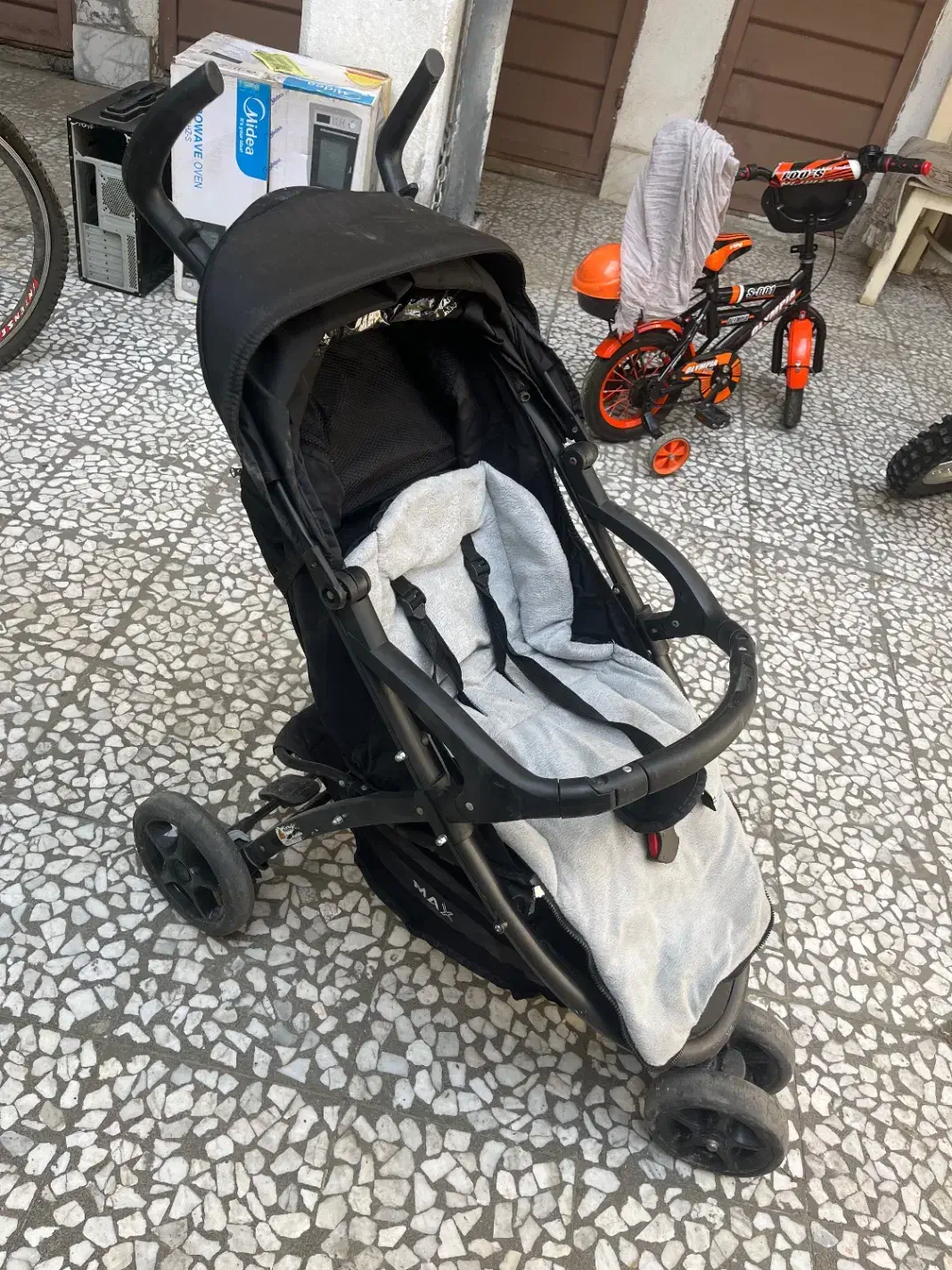 کالسکه سه چرخ برند مکس|کالسکه و لوازم جانبی|رشت, دیلمان|دیوار