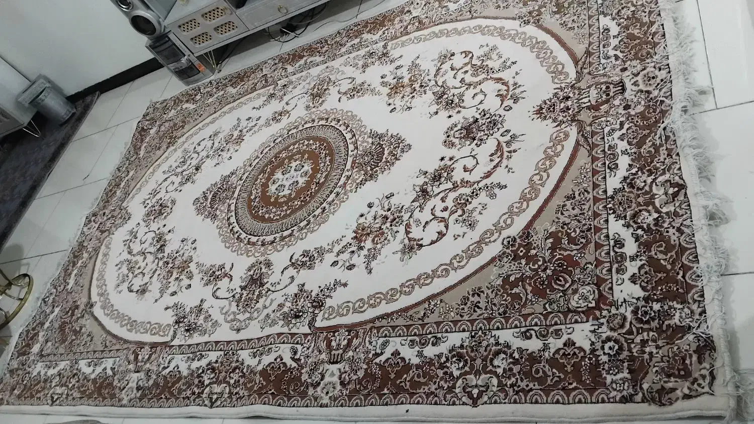 فرش ۶ متری در حد نو|فرش|باقرشهر, |دیوار