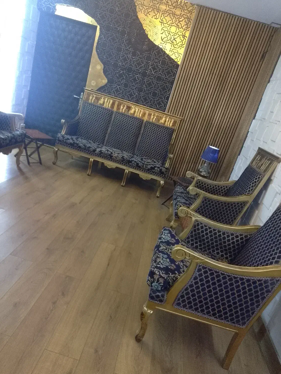 پنج دست مبل سالم و در حد|مبلمان خانگی و میز عسلی|تهران, امجدیه (خاقانی)|دیوار