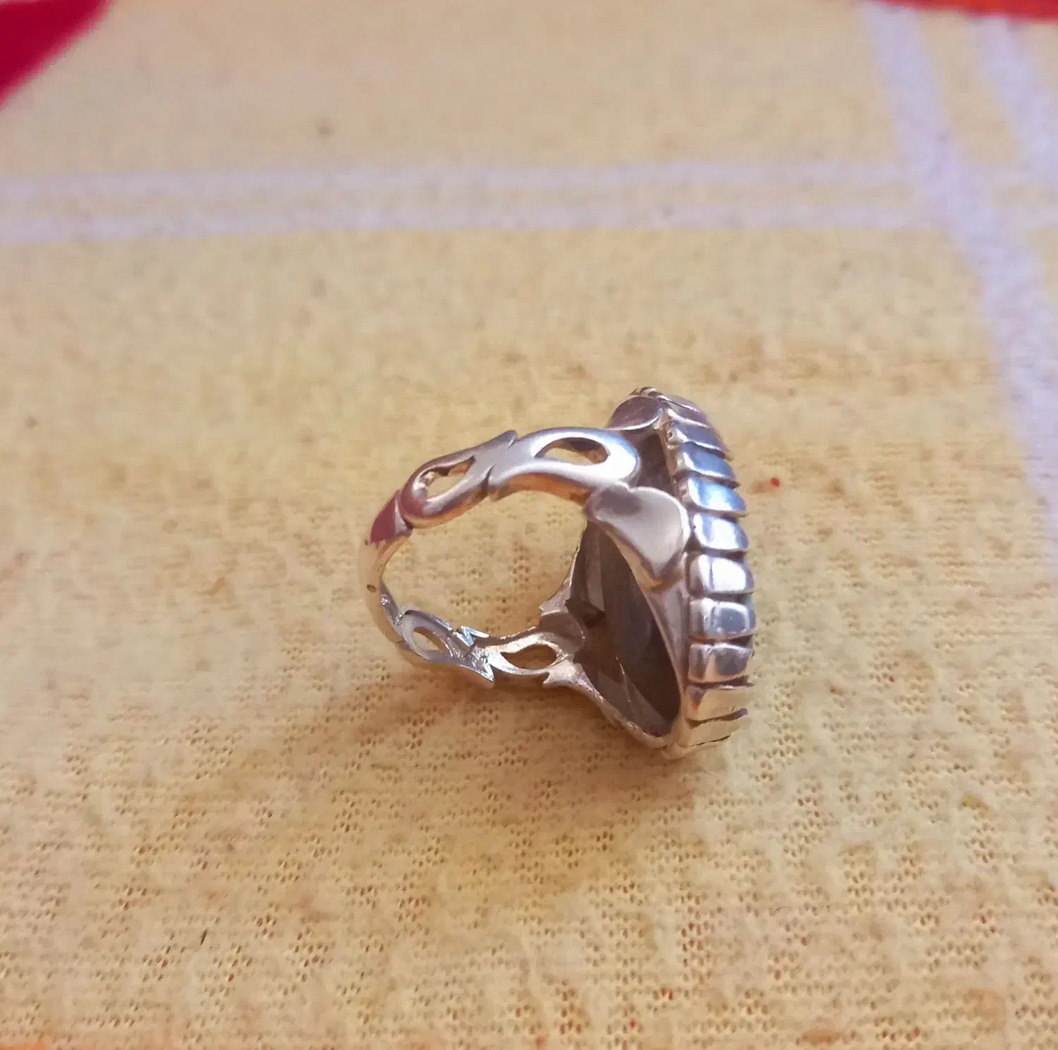 انگشترنقره با سنگ فیروزه نیشابور اصل|جواهرات|اراک, |دیوار