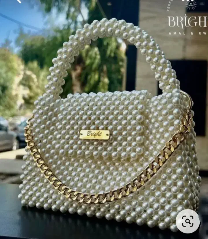 کیف عروس مرواریدی ترند|کیف، کفش، کمربند|سلماس, |دیوار