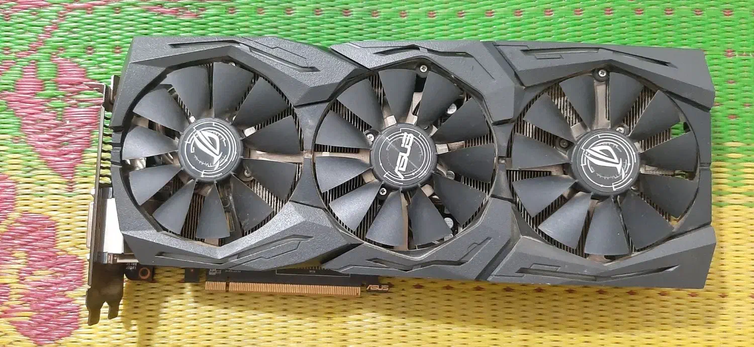 کارت گرافیک Asus rog RX 480 8GB|قطعات و لوازم جانبی رایانه|همدان, |دیوار