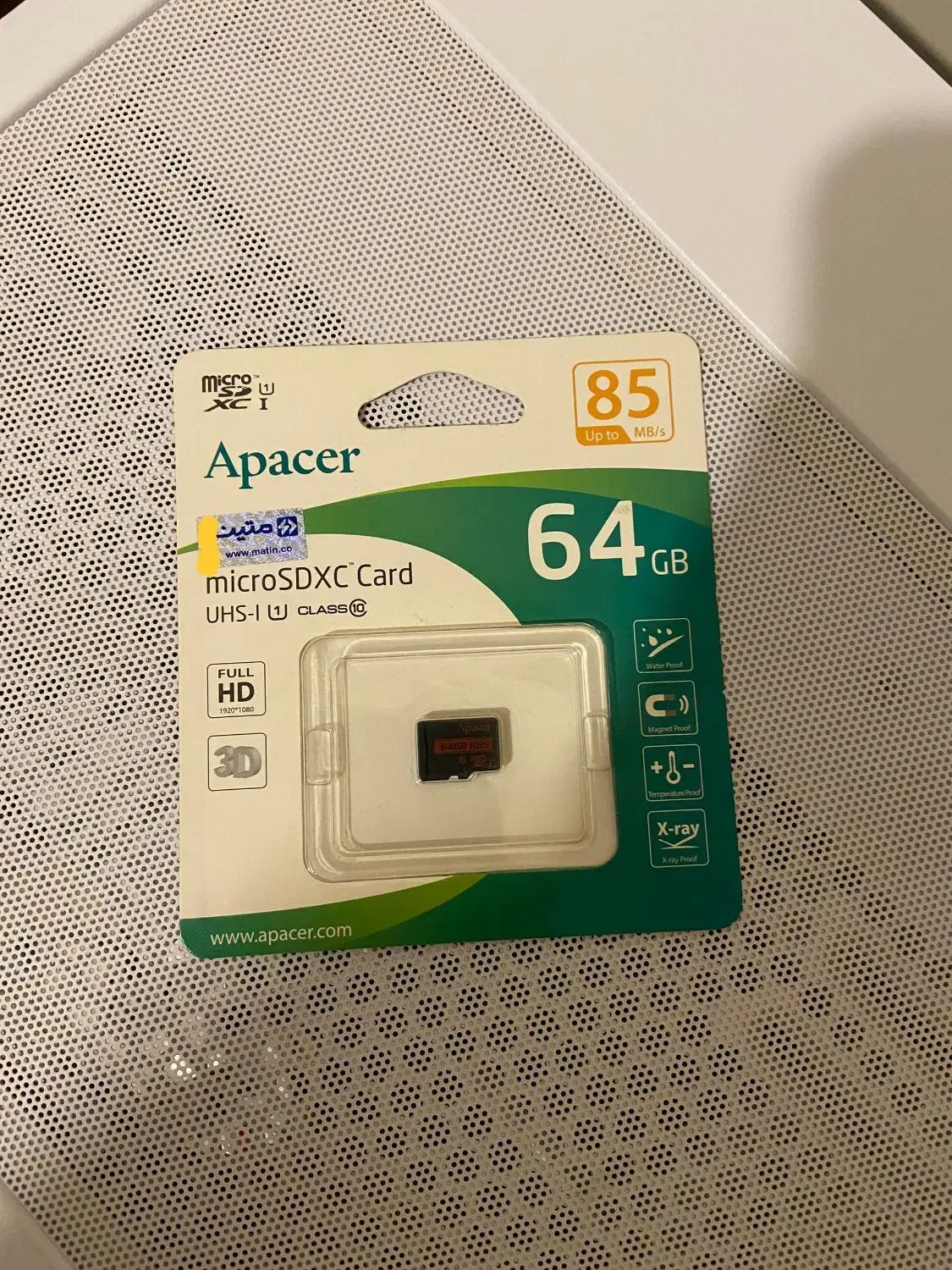 رم میکرو ۶۴ گیگ اپیسر apacer گارانتی مادام متین|لوازم جانبی موبایل و تبلت|همدان, |دیوار