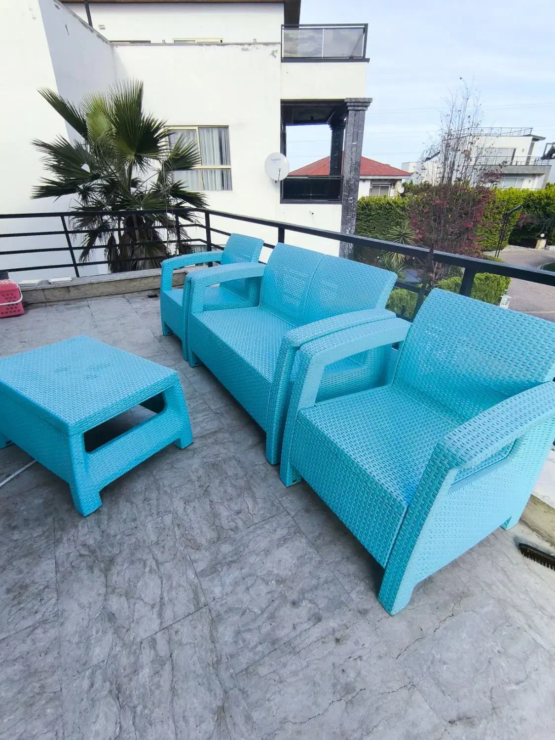 میز و صندلی باغی|صندلی و نیمکت|نوشهر, |دیوار