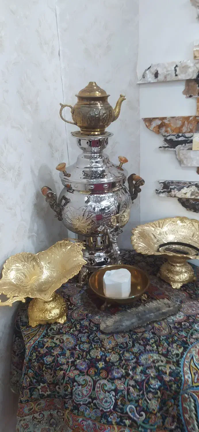 سماور ذغالی|سماور، چای‌ساز، قهوه‌ساز|تهران, امیر بهادر|دیوار
