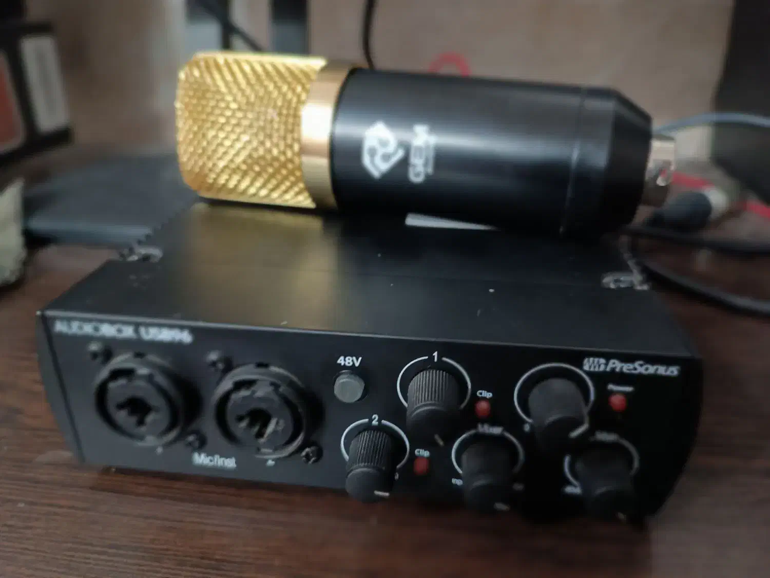 کارت صدا و میکروفن استودیویی|آلات موسیقی|یزد, |دیوار