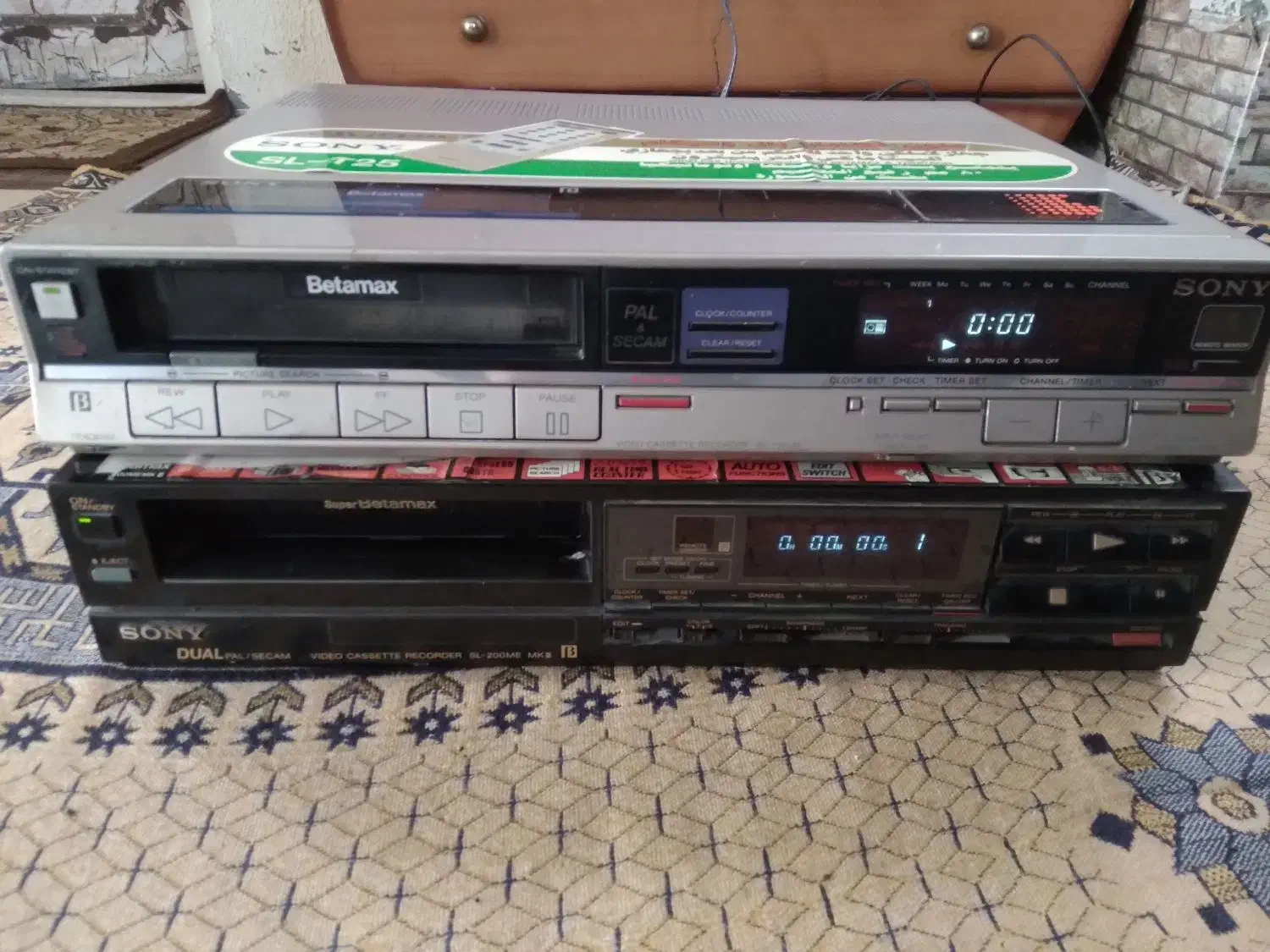 ویدیو سونی بتامکس|پخشکننده DVD و ویدیو|اصفهان, شیخ طوسی|دیوار