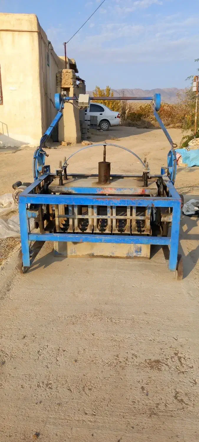 بلوک زنی همراه همزن|ماشینآلات صنعتی|آشخانه, |دیوار