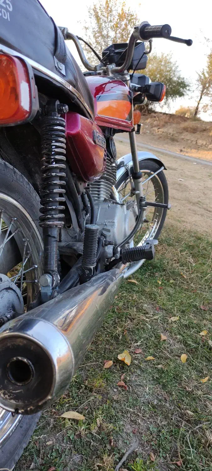 موتور 125مزایده 86|موتورسیکلت|قره ضیاالدین, |دیوار