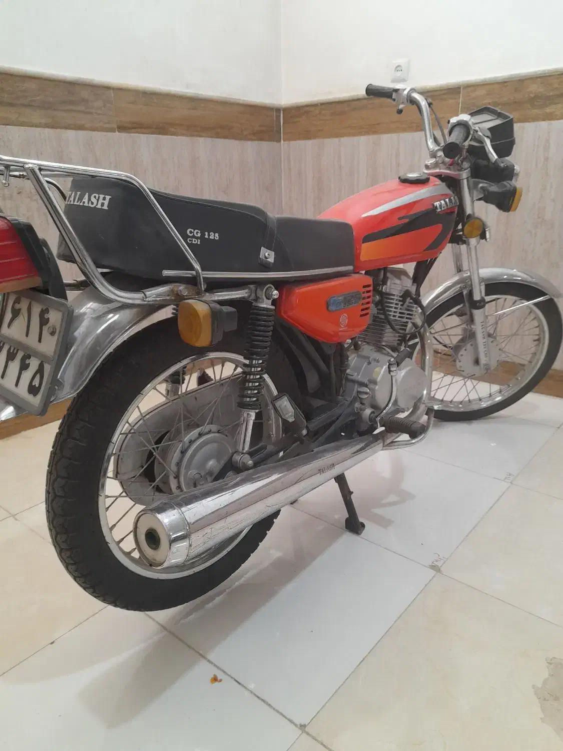 موتور هندا ۱۲۵ مدل ۹۴ درحد صفر|موتورسیکلت|قم, امامزاده ابراهیم|دیوار