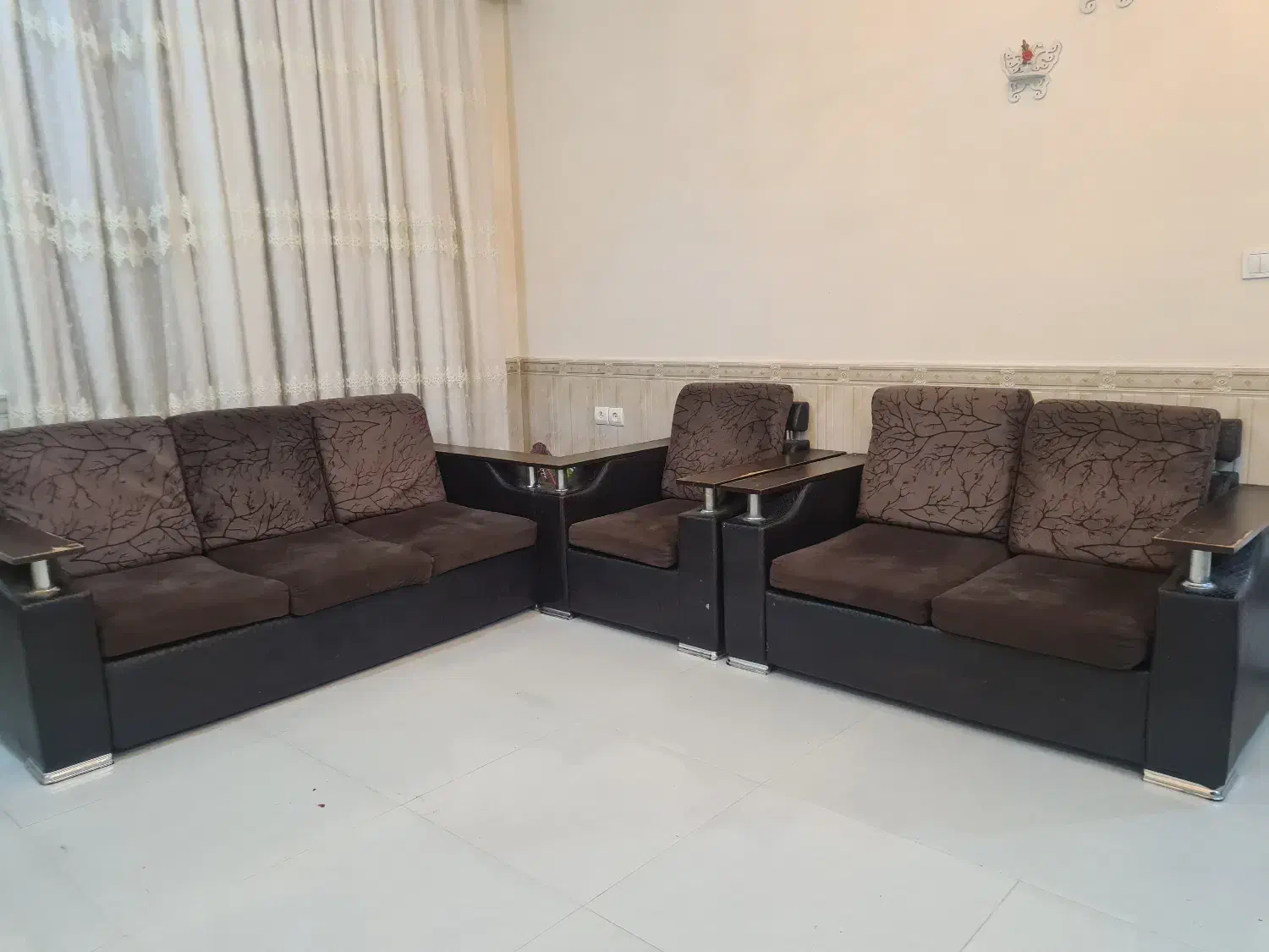 مبل ۷ نفره|مبلمان خانگی و میز عسلی|دزفول, |دیوار