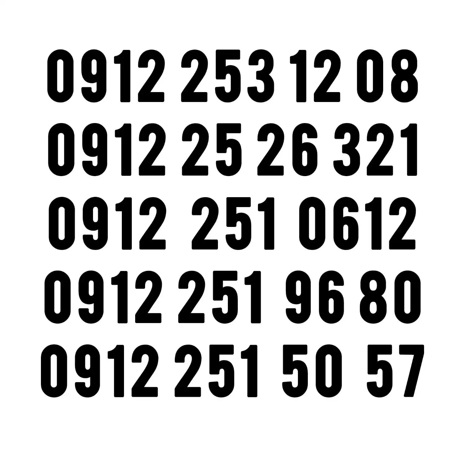 0912.251.50.57|سیم‌کارت|قم, باجک دو|دیوار