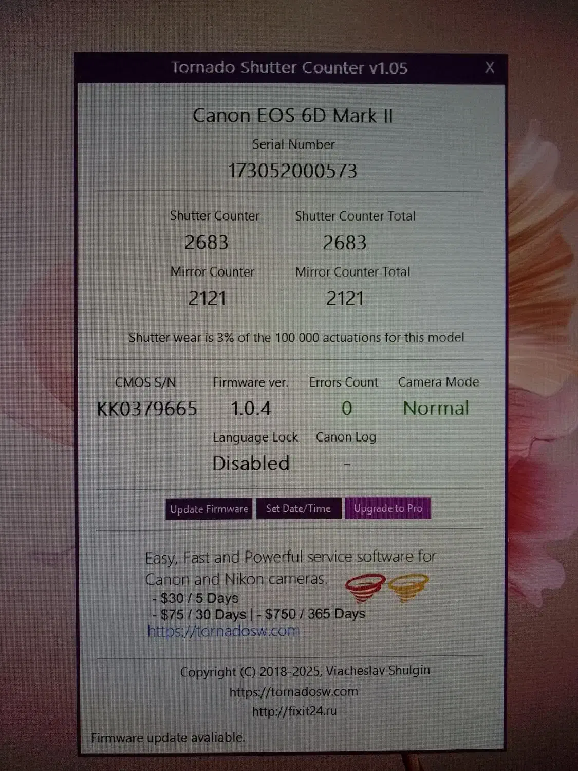 دوربین عکاسی کنون ۶ دی مارک دو ۲ Canon 6D m2 ii|دوربین عکاسی و فیلم‌برداری|تهران, جیحون|دیوار