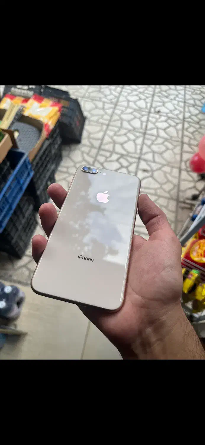 ایفون 8plus سالم و پلمپ|موبایل|قائم‌شهر, |دیوار