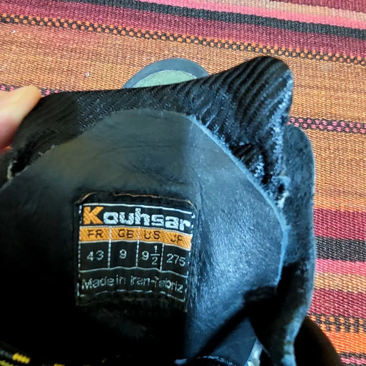 پوتین کوهنوردی|کوهنوردی و کمپینگ|تهران, شهید فکوری|دیوار