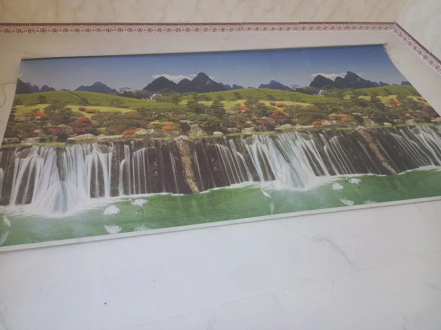 میز عسلی با پرده آشپزخانه|مبلمان خانگی و میز عسلی|تربت جام, جامرود|دیوار