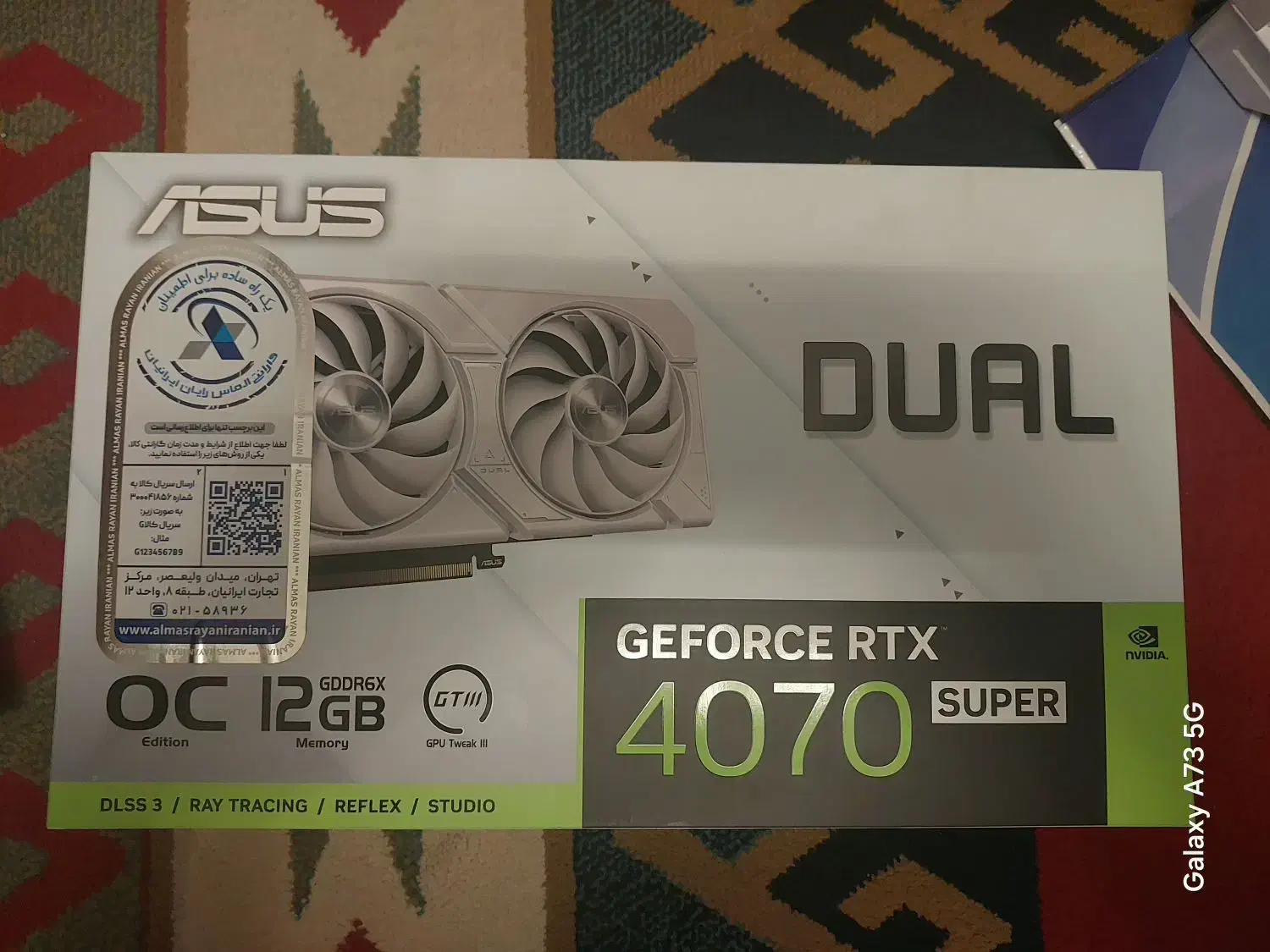 کارت گرافیک asus 4070 super|قطعات و لوازم جانبی رایانه|کرج, کوی کارمندان جنوبی|دیوار