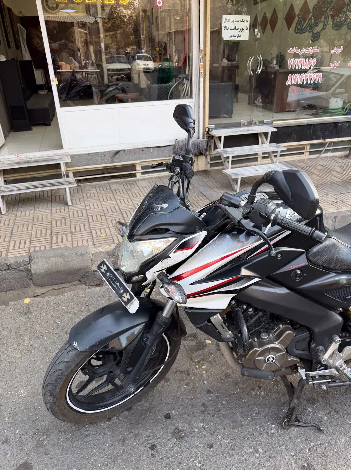 ns200|موتورسیکلت|تهران, خاک سفید|دیوار