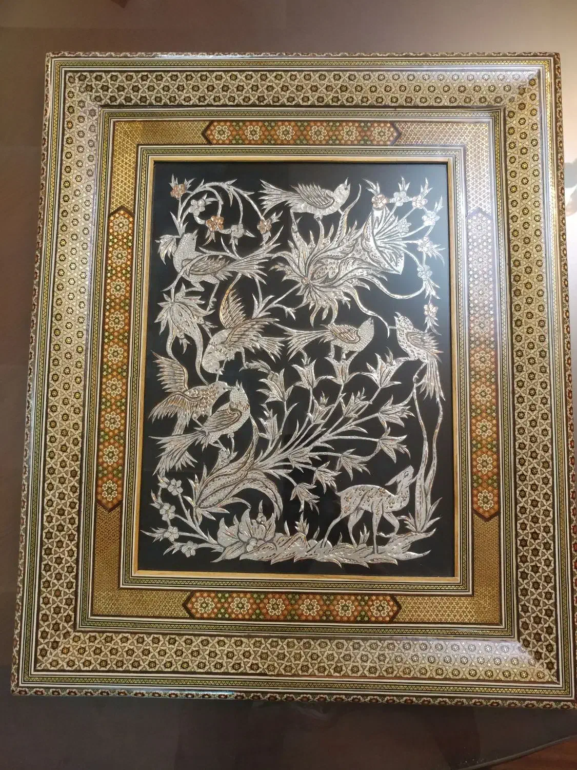 تابلو خاتم کاری|صنایع دستی و سایر لوازم تزئینی|تهران, پردیسان|دیوار